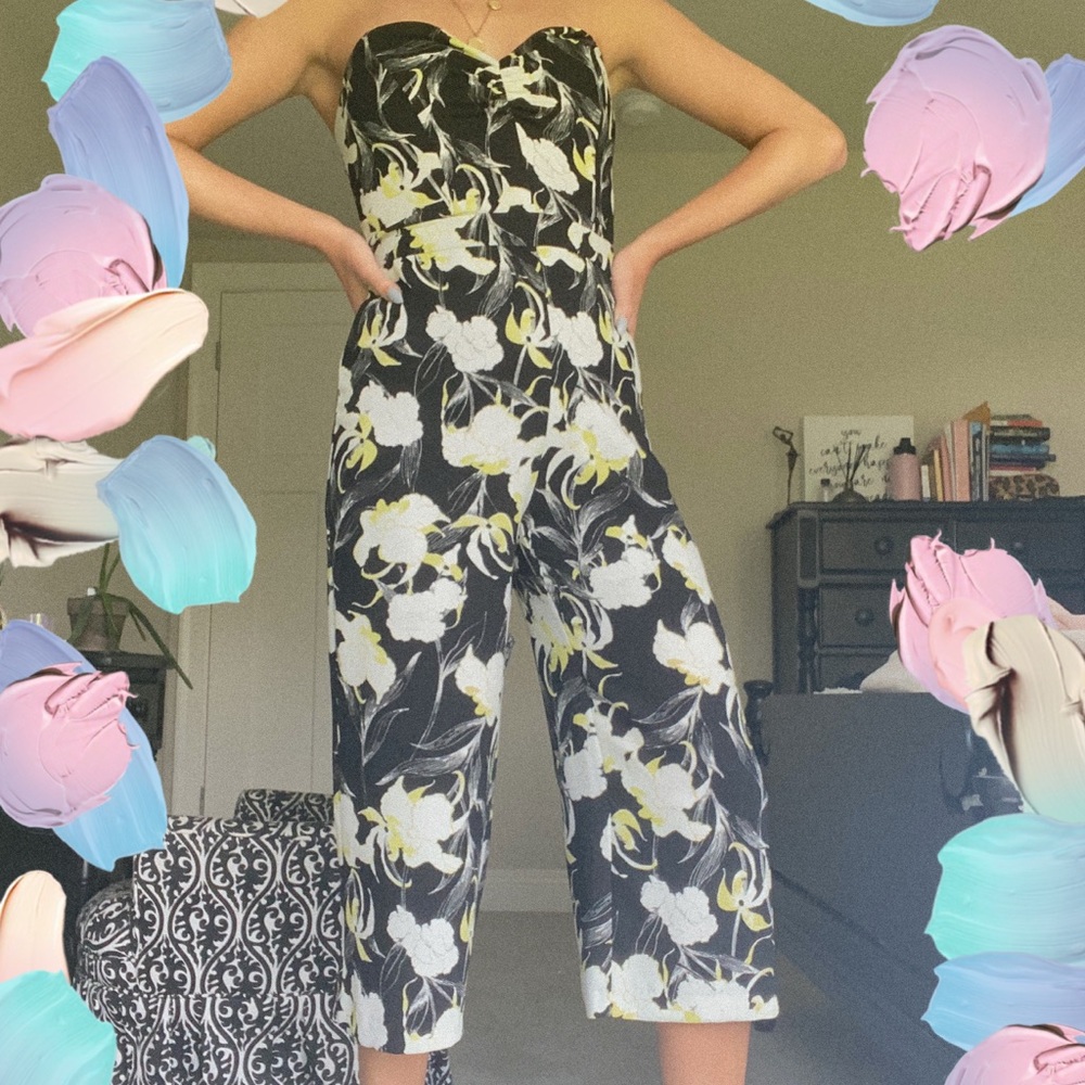 Floral jumpsuit